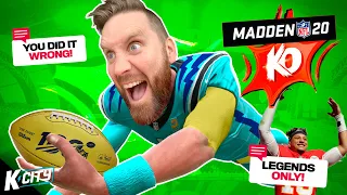 Drafting with VIEWER COMMENTS in KO SUPERSTAR | Madden NFL 20 on K-CITY GAMING