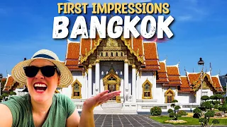 First time in BANGKOK! Beyond our expectations! 🇹🇭