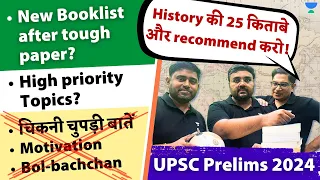 Bolbachchan-MUKT Roadmap to UPSC Prelims 2024-New Booklist, High priority Areas, Strategy, Analysis