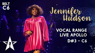 Jennifer Hudson - Vocal Range (D#3 - C6) - Live at the Apollo Theater 2021