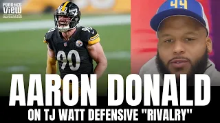 Aaron Donald Praises TJ Watt as "Heck of a Football Player" & Denies DPOY Rivalry With Watt