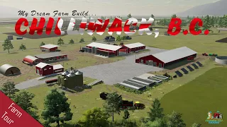 Tour of my DREAM Farm Build in Chilliwack, B.C. | Farming Simulator 22