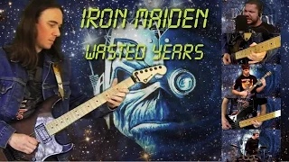 Iron Maiden - Wasted Years full cover collaboration