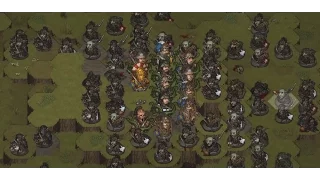 Battle Brothers: Battle against a goblin army (93 goblins)