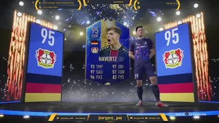 OMG I PACKED 95 HAVERTZ IN A GUARANTEED TOTS PACK (FIFA 19)