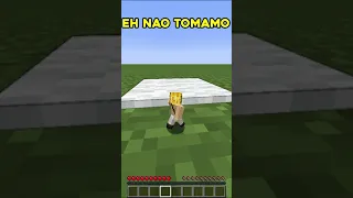 Morrendo caindo de 1 pixel no minecraft