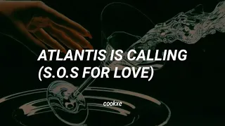 atlantis is calling (s.o.s for love) - modern talking | español