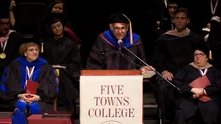 Five Towns College 2015 Honorary Doctor Degree for Liberty DeVitto