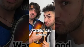 Wasting food is not cool