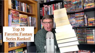 Top 10 Favorite Fantasy Series Ranked!