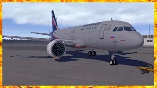 X-Plane 11 ► Airbus A320neo  ► Рига-Питер ► (EVRA-ULLI).