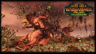 DOOMWHEELS + HELL ABOMINATIONS VS 40,000 LIZARDMEN! Total War: Warhammer 2 - The Laboratory