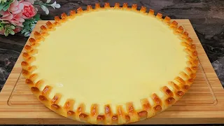 The simplest and most Super delicious TATAR SOUR CREAM PIE! Have you ever eaten such a pie?