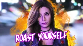 ROAST YOURSELF CHALLENGE | Lyna Vlogs