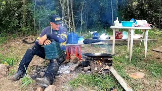 MUITOS VÃO ME JULGAR MAS FOI O ÚNICO JEITO DE TER PEIXE FRITO NA PESCARIA!