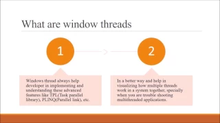 Windows Threads||Project Presentation||CS410