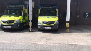 Us looking round Bournemouth Ambulance Station part 2 (11/05/2024)