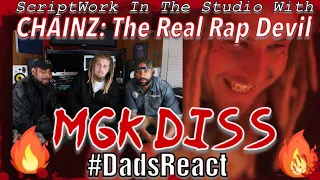 DADS REACT | CHAINZ x THE REAL RAP DEVIL IN STUDIO BAR BREAKDOWN | THE REAL REASON HE DISSED MGK !!
