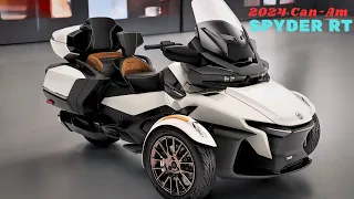 Luxury Touring Rich in Features and Technology Delivers a Comfortable Ride | 2024 Can-Am Spyder RT