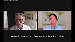 The Godfather of A.I. Geoffrey Hinton and Andrew Ng say that AI models understand the world🤯