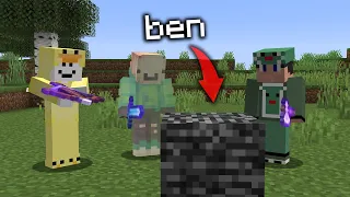 Minecraft Manhunt ama Ben RASTGELE Bloklara DÖNÜŞEBİLİYORUM...