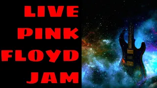 Live Pink Floyd Style Jam | Guitar Backing Track in E Aeolian