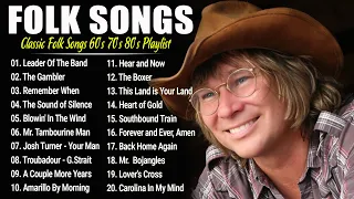 Folk & Country Songs Collection 🔊 Classic Folk Songs 60's 70's 80's Playlist 🔊 Country Folk Songs