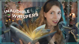 ASMR SPANISH & ENGLISH 📚 Unintelligible READING from EAR to EAR ❤️