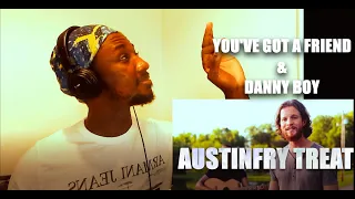 Austin Brown - You've Got A Friend // "Danny's Song" in the rain | REACTION