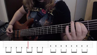 A Tout Le Monde - Megadeth (Bass Cover) With Tabs