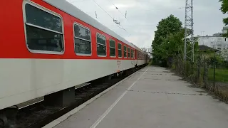 Bulgarian Railways. Ruse Central Station  and Gorna Oryahovitsa Station and Trains.