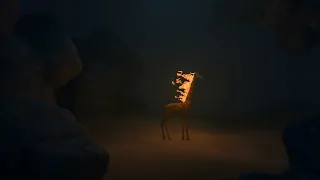 Burning Giraffe Tribute to Salvador Dali 3D animated short Blender