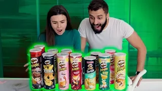 ПРОБУЕМ ВСЕ ВКУСЫ PRINGLES