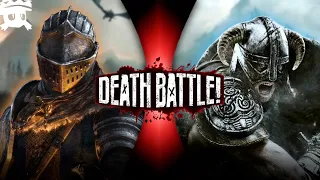 Dark Souls vs Skyrim | DEATH BATTLE! sub español (No Muerto Elegido vs Sangre de Dragón)