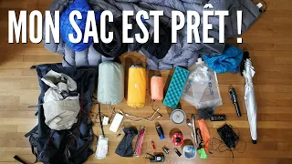 Contenu de mon sac à dos pour partir en rando en montagne au printemps