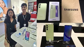 Unboxing my Daughter's Samsung Galaxy A54 5G 256GB Lime Green