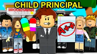 Becoming A CHILD PRINCIPAL! (Roblox)