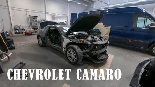 Сэкономили 7000 долларов на Chevrolet Camaro из США | Кузовной ремонт Autobogov