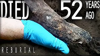 DIGGING UP A CORPSE 52 YEARS AFTER BURIAL