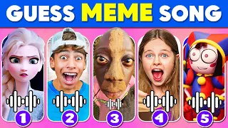 Guess The Meme & Youtuber By Song | Lay Lay, King Ferran, Salish Matter, MrBeast, Tenge Tenge Song