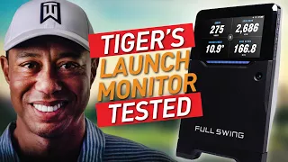 TESTING TIGER'S LAUNCH MONITOR - Full Swing Kit Review