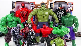 Marvel Hulk Smash~! Hulk Review and Venom vs Hulk ! Avengers Hulk Collection | Charles Hero Movie