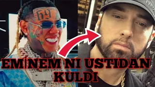 6İX9İNE VS EMİNEM 6ix9ine eminemning ustidan kuldi. Rep yangiliklari