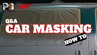 Car Painting: How To Mask A Car For Painting | How to Fix Clear Coat Peeling - More Autobody Q&A