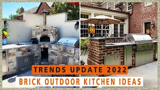 BEST COLLECTION! 30+ Brick Outdoor Kitchen Design Ideas 2022