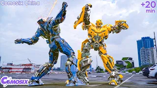 变形金刚 7 Final Battle Bumblebee vs Pacific Ending Scene - Transformers: Rise of The Beasts