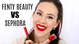 Best Liquid Lipstick? Fenty Beauty Stunna Lip Paint Longwear Fluid Lip Color/Sephora Cream Lip Stain