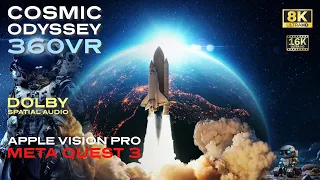 8K | Cosmic Odyssey - DOLBY SPATIAL AUDIO 16K & 8K 360 Resolution - VR Download Available