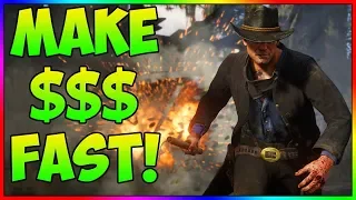 Red Dead Redemption 2 - How to Make $1500 In 5 Minutes! (Fast Money Making Method)