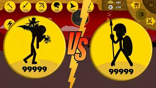 999 KAI RIDER GIANT LEADER VS 999 SPEARTON GOLD VS FINAL BOSS | STICK WAR LEGACY | STICK MASTER